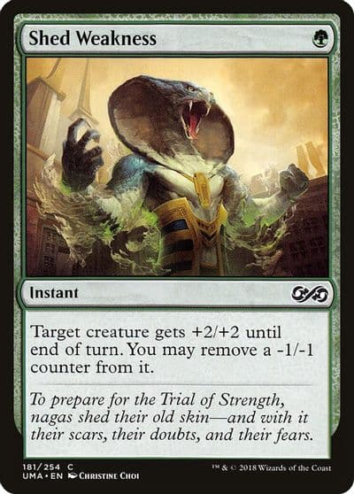 Shed Weakness Ultimate Masters Magic card