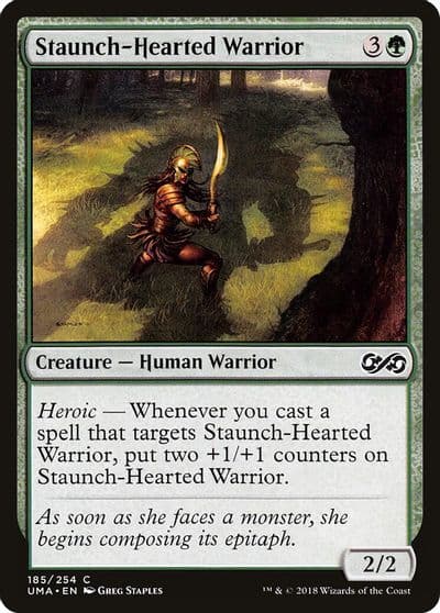 Staunch Hearted Warrior Ultimate Masters Magic card