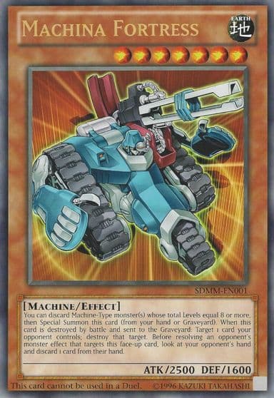 Machina Fortress Oversized Machine Madness Yu-Gi-Oh! Value Boxes Yu-Gi-Oh! card