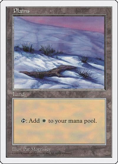 Plains 430 Fifth Edition Magic card