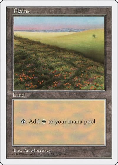 Plains 431 Fifth Edition Magic card