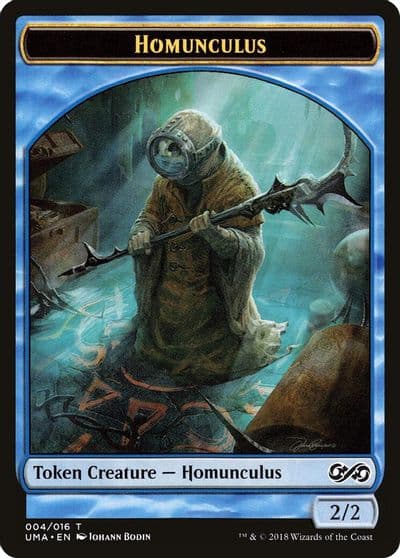 Homunculus Token Ultimate Masters Magic card