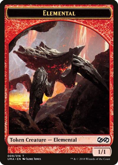 Elemental Token 009 Ultimate Masters Magic card
