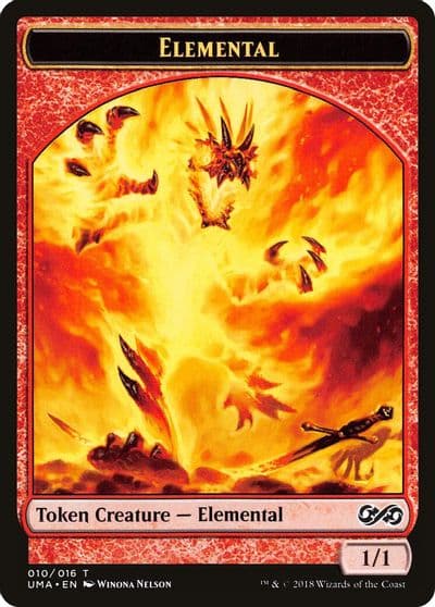 Elemental Token 010 Ultimate Masters Magic card