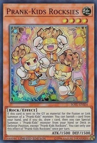 Prank Kids Rocksies Soul Fusion Yu-Gi-Oh! card