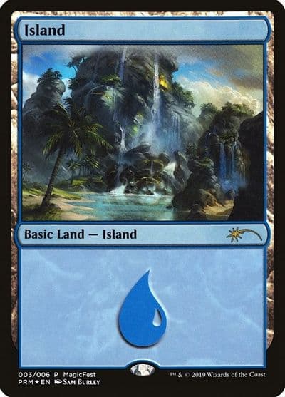 Island 2019 MagicFest Cards Magic card