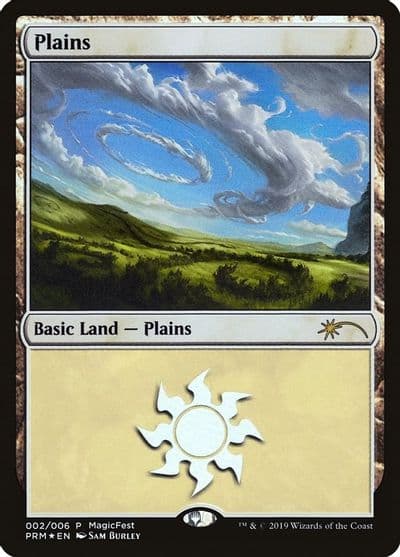 Plains 2019 MagicFest Cards Magic card