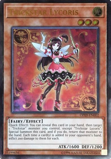 Trickstar Lycoris UTR OTS Tournament Pack 9 Yu-Gi-Oh! card