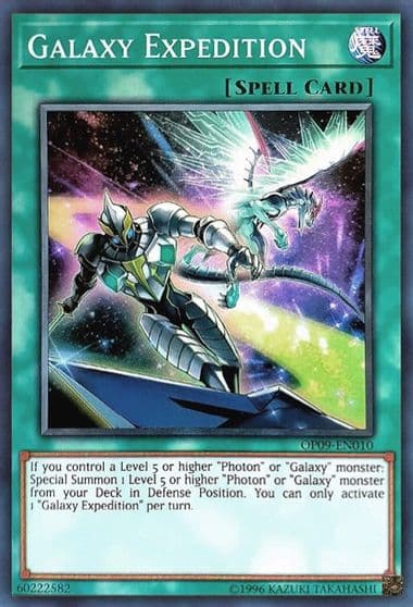 Galaxy Expedition OTS Tournament Pack 9 Yu-Gi-Oh! card