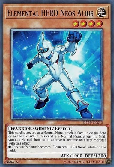 Elemental HERO Neos Alius OTS Tournament Pack 9 Yu-Gi-Oh! card