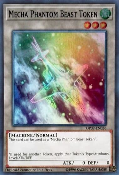 Token Mecha Phantom Beast B Harrliard OTS Tournament Pack 9 Yu-Gi-Oh! card