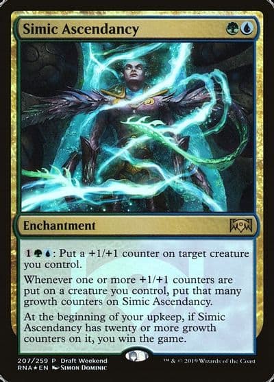 Simic Ascendancy Draft Weekend Launch Party & Release Event Promos Magic card