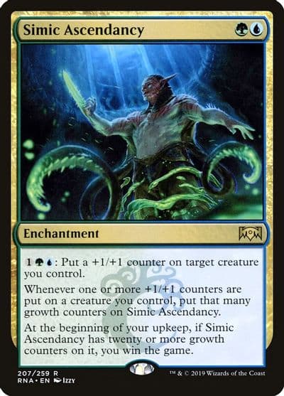 Simic Ascendancy Ravnica Allegiance Magic card
