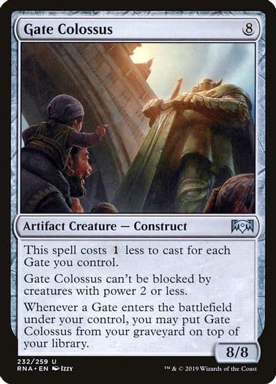 Gate Colossus Ravnica Allegiance Magic card