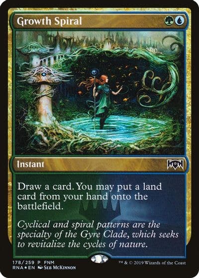 Growth Spiral FNM Promos Magic card