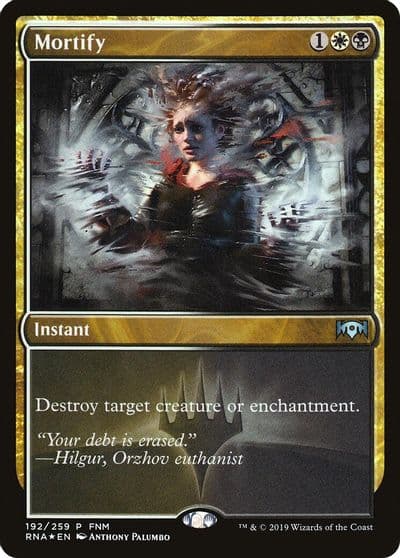 Mortify FNM Promos Magic card