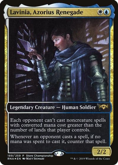Lavinia Azorius Renegade Game Day & Store Championship Promos Magic card