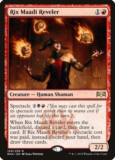 Rix Maadi Reveler Ravnica Allegiance Magic card