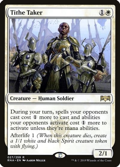 Tithe Taker Ravnica Allegiance Magic card