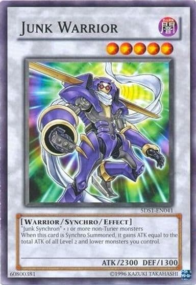 Junk Warrior 5D's 2008 Starter Deck Yu-Gi-Oh! card