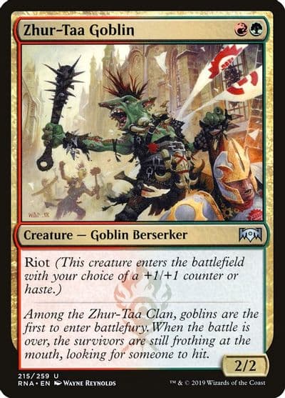 Zhur Taa Goblin Ravnica Allegiance Magic card