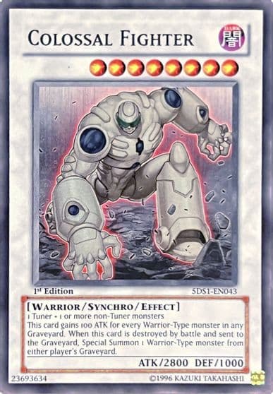 Colossal Fighter 5D's 2008 Starter Deck Yu-Gi-Oh! card