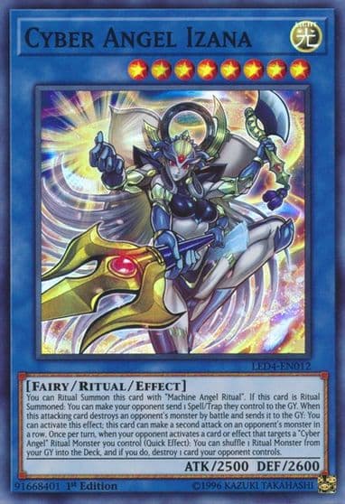 Cyber Angel Izana Legendary Duelists: Sisters of the Rose Yu-Gi-Oh! card