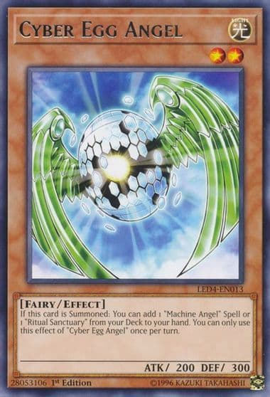 Cyber Egg Angel Legendary Duelists: Sisters of the Rose Yu-Gi-Oh! card
