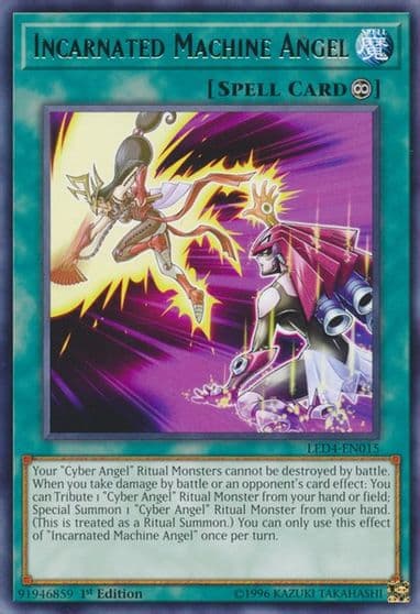 Incarnated Machine Angel Legendary Duelists: Sisters of the Rose Yu-Gi-Oh! card