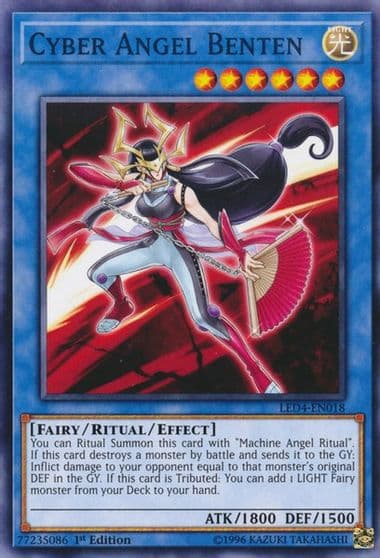 Cyber Angel Benten Legendary Duelists: Sisters of the Rose Yu-Gi-Oh! card