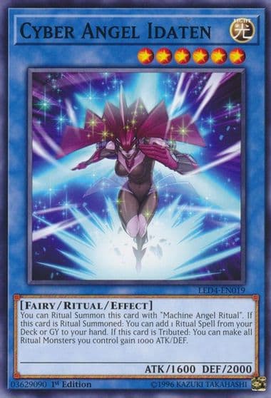 Cyber Angel Idaten Legendary Duelists: Sisters of the Rose Yu-Gi-Oh! card