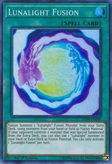 Lunalight Fusion Legendary Duelists: Sisters of the Rose Yu-Gi-Oh! card