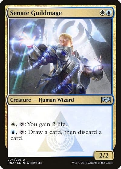 Senate Guildmage Ravnica Allegiance Magic card