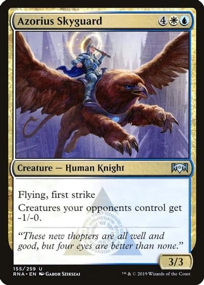 Azorius Skyguard Ravnica Allegiance Magic card