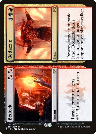 Bedeck Bedazzle Ravnica Allegiance Magic card