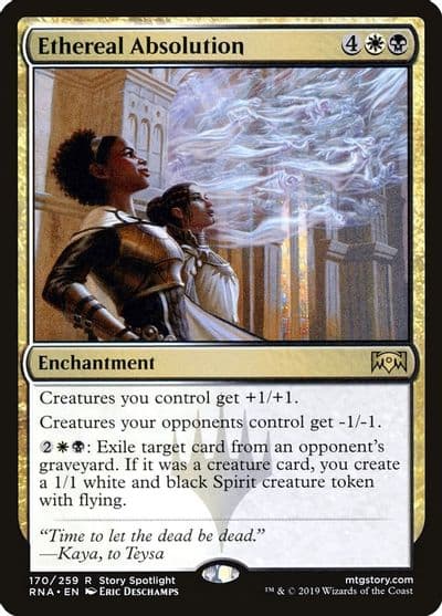 Ethereal Absolution Ravnica Allegiance Magic card