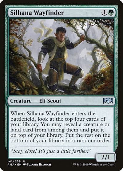 Silhana Wayfinder Ravnica Allegiance Magic card