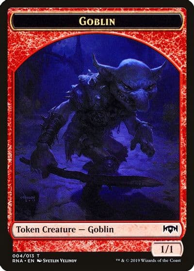 Goblin Token Ravnica Allegiance Magic card