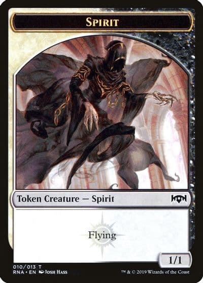 Spirit Token Ravnica Allegiance Magic card
