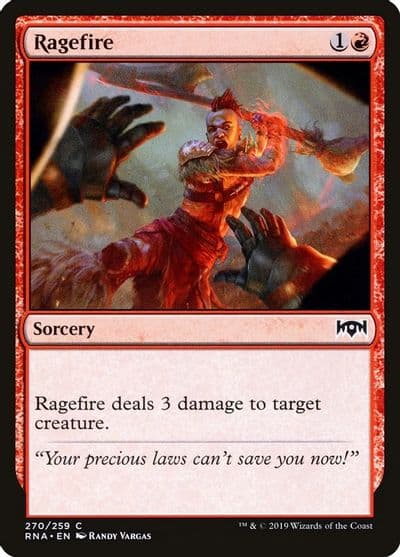 Ragefire Ravnica Allegiance Magic card