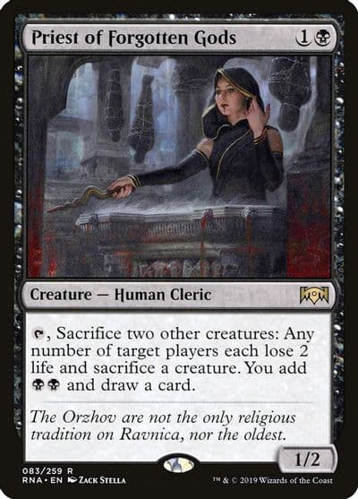 Priest of Forgotten Gods Ravnica Allegiance Magic card