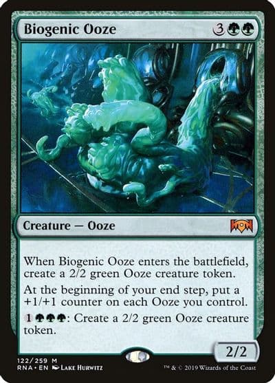 Biogenic Ooze Ravnica Allegiance Magic card