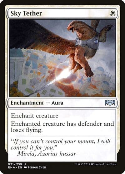 Sky Tether Ravnica Allegiance Magic card