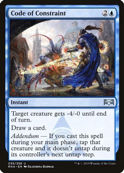 Code of Constraint Ravnica Allegiance Magic card