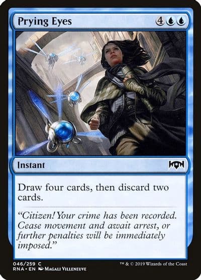 Prying Eyes Ravnica Allegiance Magic card