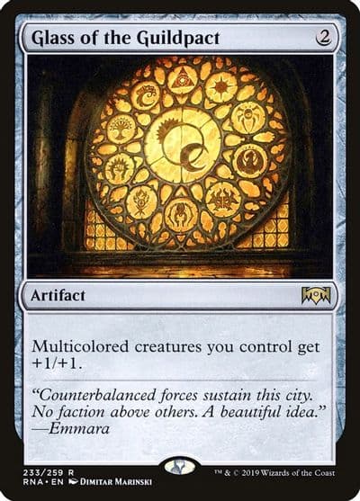 Glass of the Guildpact Ravnica Allegiance Magic card