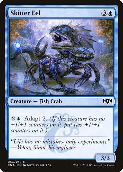 Skitter Eel Ravnica Allegiance Magic card