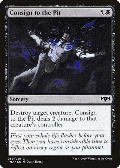 Consign to the Pit Ravnica Allegiance Magic card