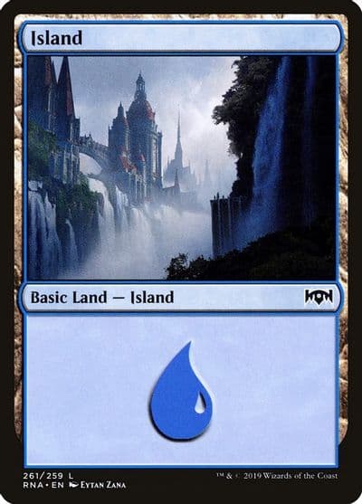 Island Ravnica Allegiance Magic card