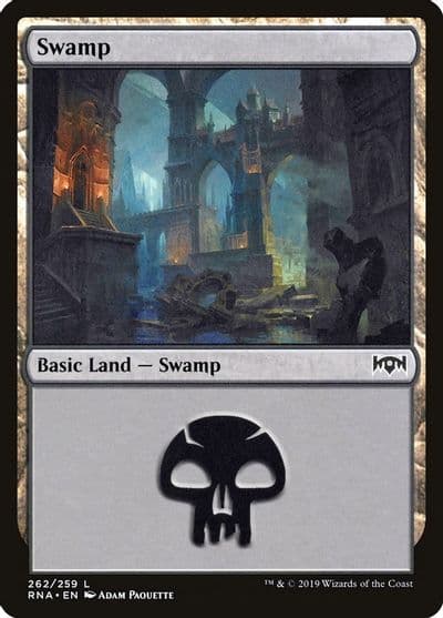 Swamp Ravnica Allegiance Magic card